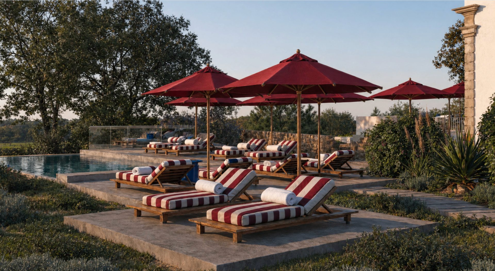 Villa Riluci — ulivi e vista mare